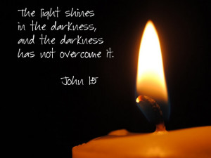 The Light Shines in the Darkness... - Kathy's Hope Blog